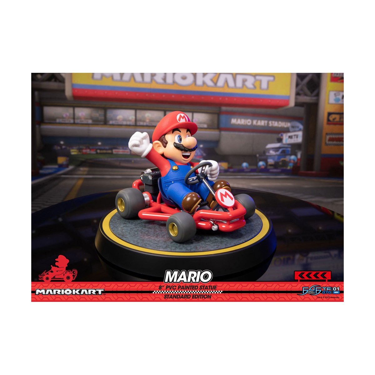 First 4 Figures - Mario Kart - MARIO Standard Edition Estatua de PVC