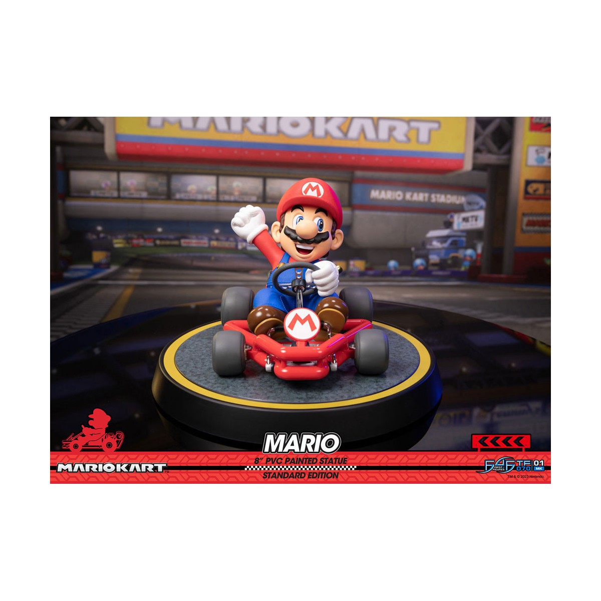 First 4 Figures - Mario Kart - MARIO Standard Edition Estatua de PVC