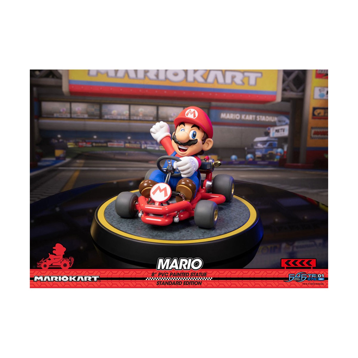 First 4 Figures - Mario Kart - MARIO Standard Edition Estatua de PVC