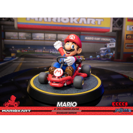 First 4 Figures - Mario Kart - MARIO Standard Edition Estatua de PVC