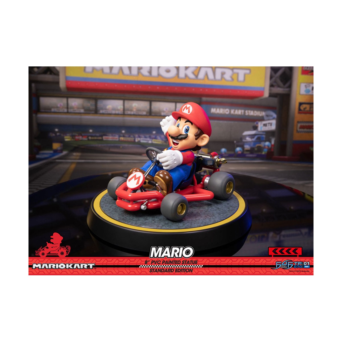 First 4 Figures - Mario Kart - MARIO Standard Edition Estatua de PVC