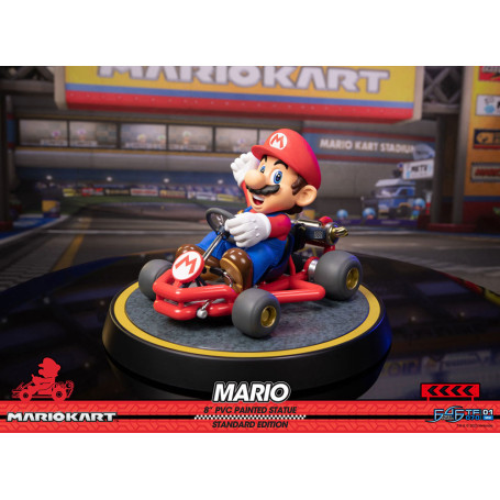First 4 Figures - Mario Kart - MARIO Standard Edition Estatua de PVC