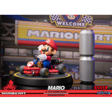 First 4 Figures - Mario Kart - MARIO Standard Edition Estatua de PVC
