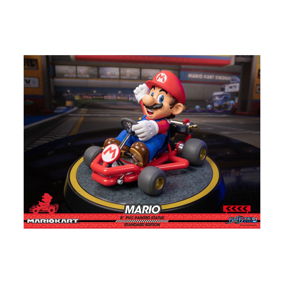 First 4 Figures - Mario Kart - MARIO Standard Edition Estatua de PVC