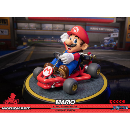 First 4 Figures - Mario Kart - MARIO Standard Edition Estatua de PVC
