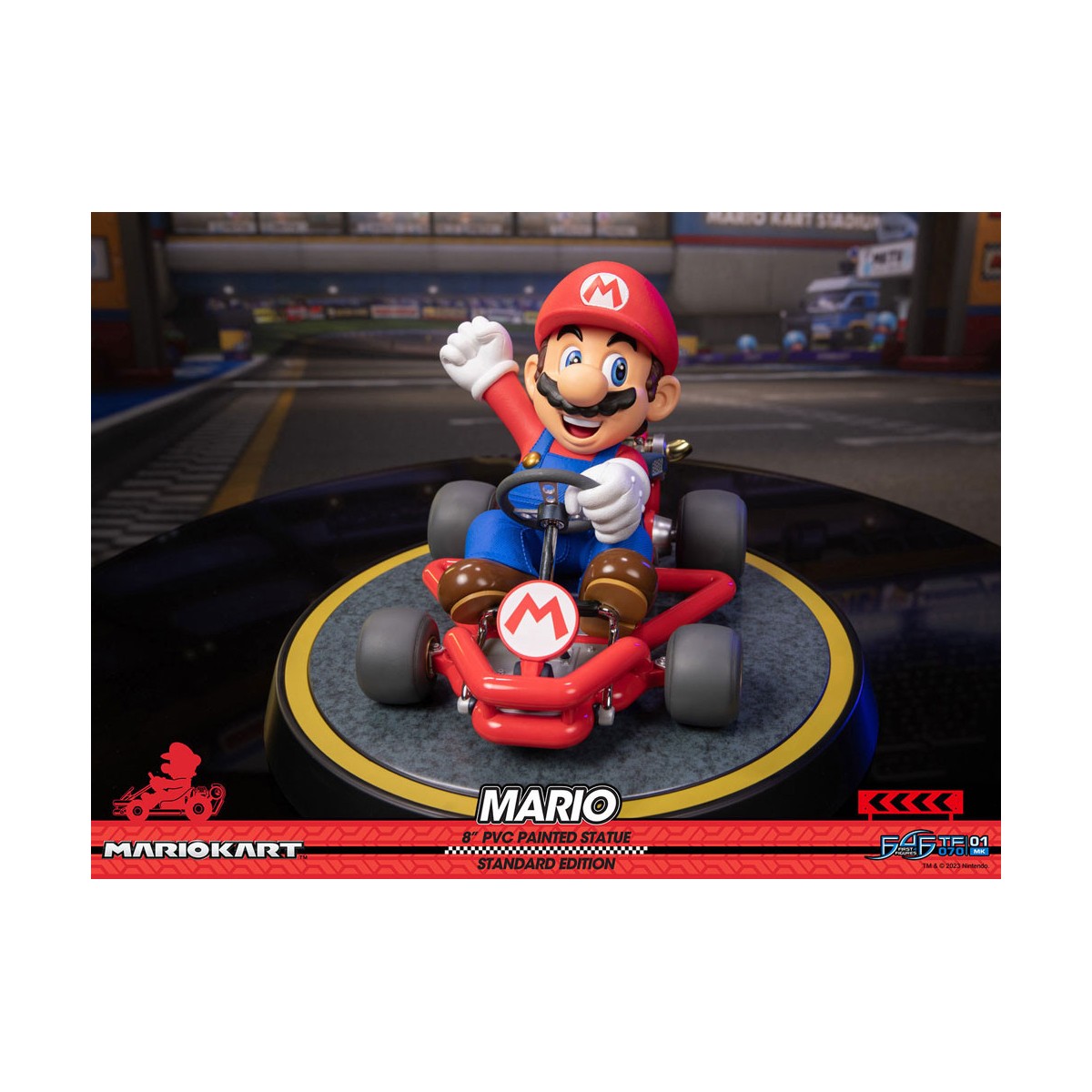 First 4 Figures - Mario Kart - MARIO Standard Edition Estatua de PVC