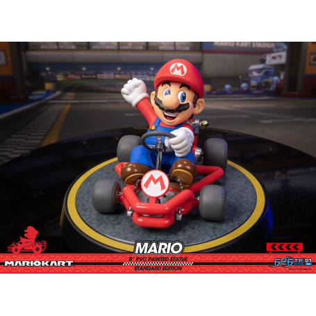 First 4 Figures - Mario Kart - MARIO Standard Edition Estatua de PVC