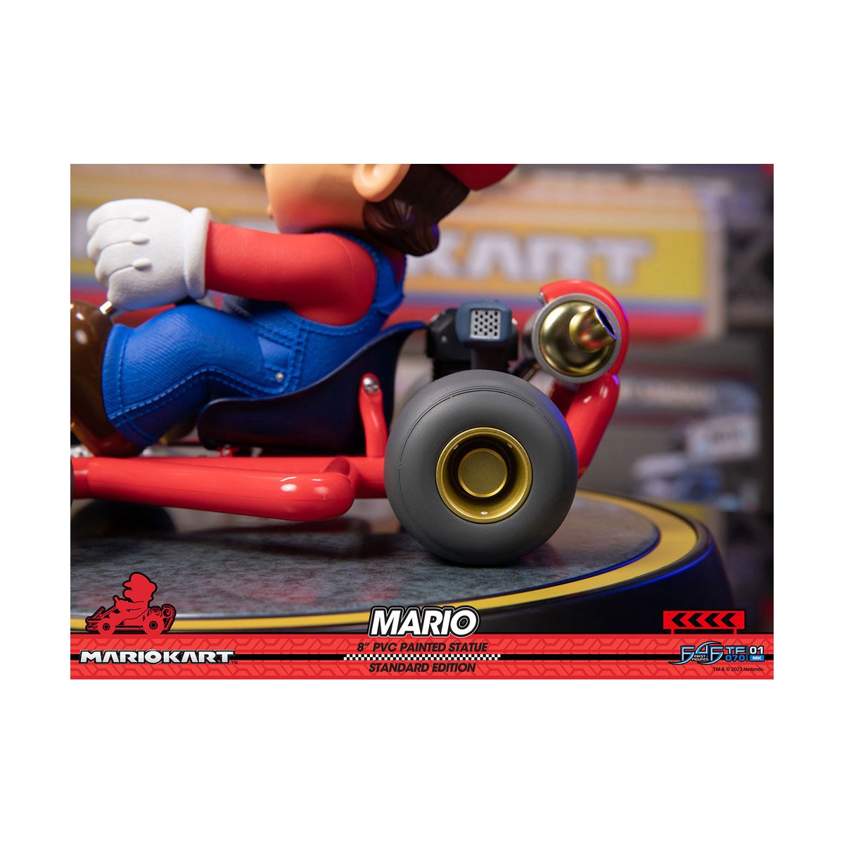 First 4 Figures - Mario Kart - MARIO Standard Edition Estatua de PVC