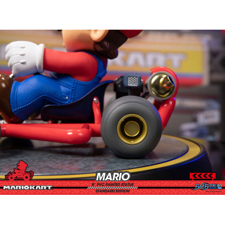 First 4 Figures - Mario Kart - MARIO Standard Edition Estatua de PVC