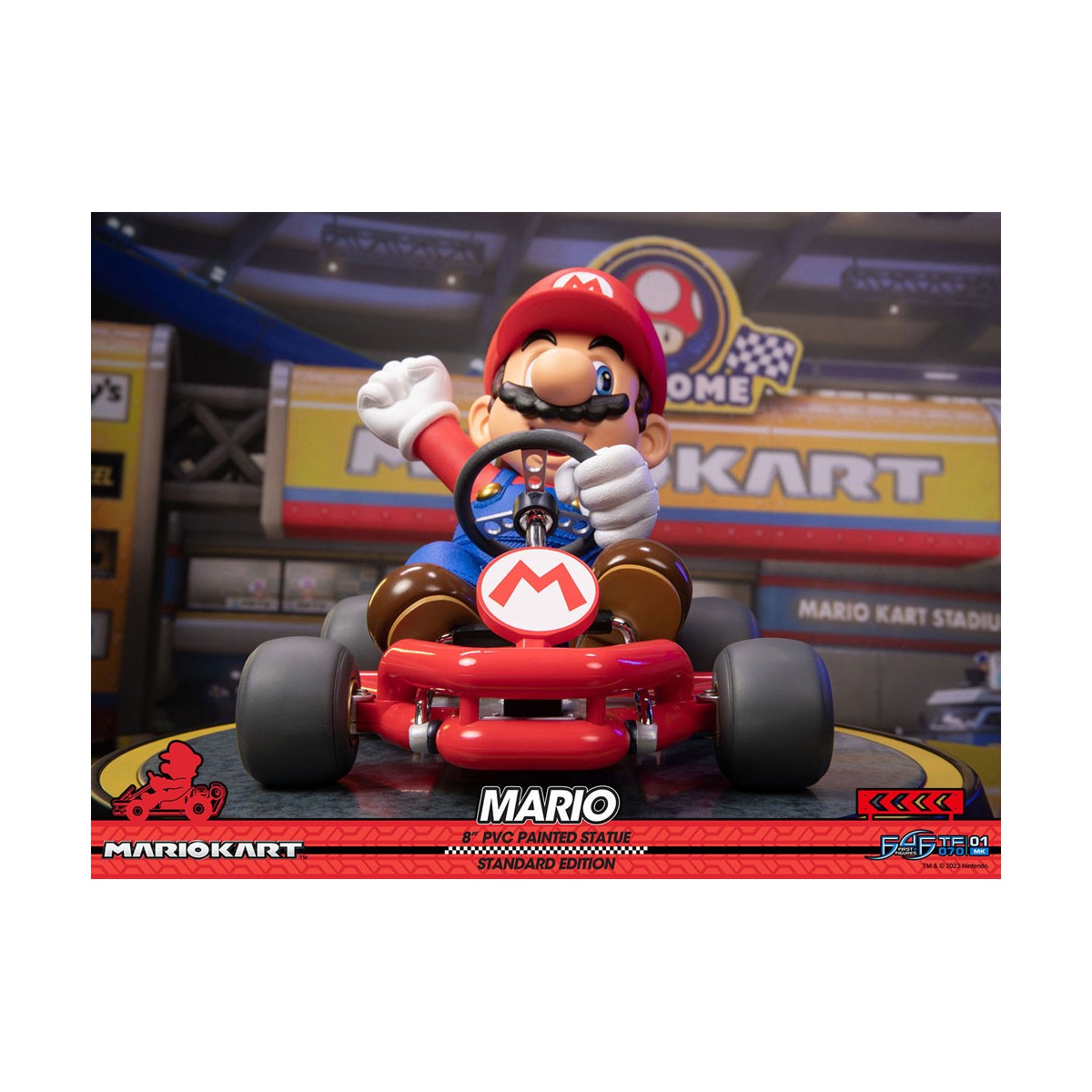 First 4 Figures - Mario Kart - MARIO Standard Edition Estatua de PVC