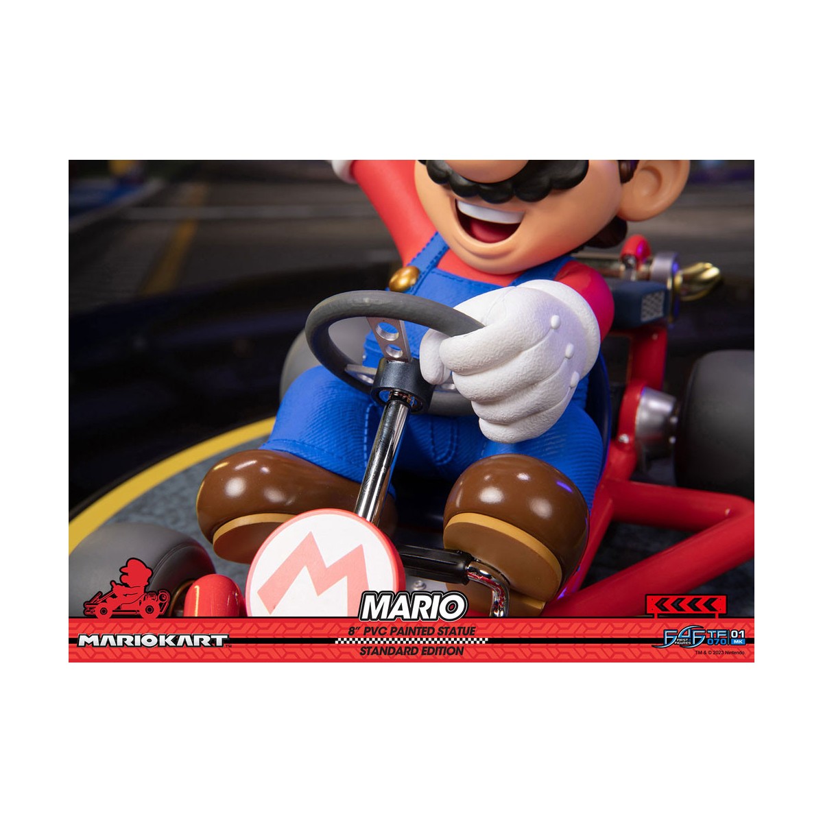 First 4 Figures - Mario Kart - MARIO Standard Edition Estatua de PVC