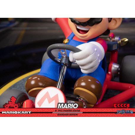 First 4 Figures - Mario Kart - MARIO Standard Edition Estatua de PVC