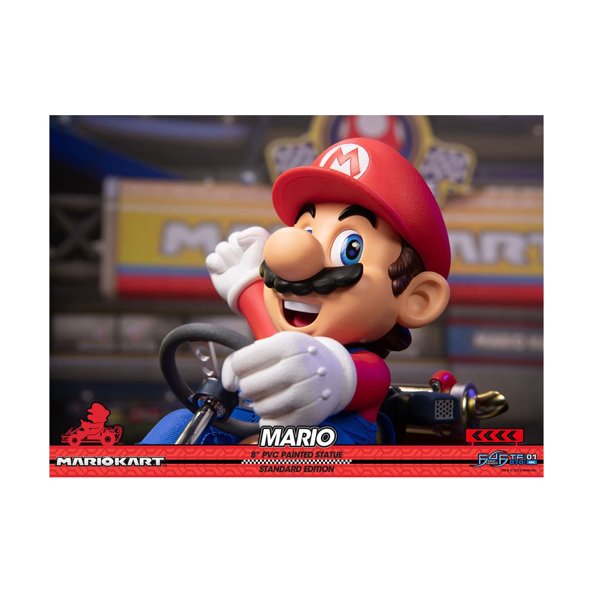 First 4 Figures - Mario Kart - MARIO Standard Edition Estatua de PVC