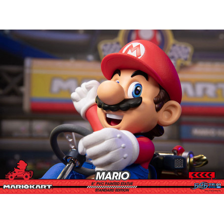 First 4 Figures - Mario Kart - MARIO Standard Edition Estatua de PVC