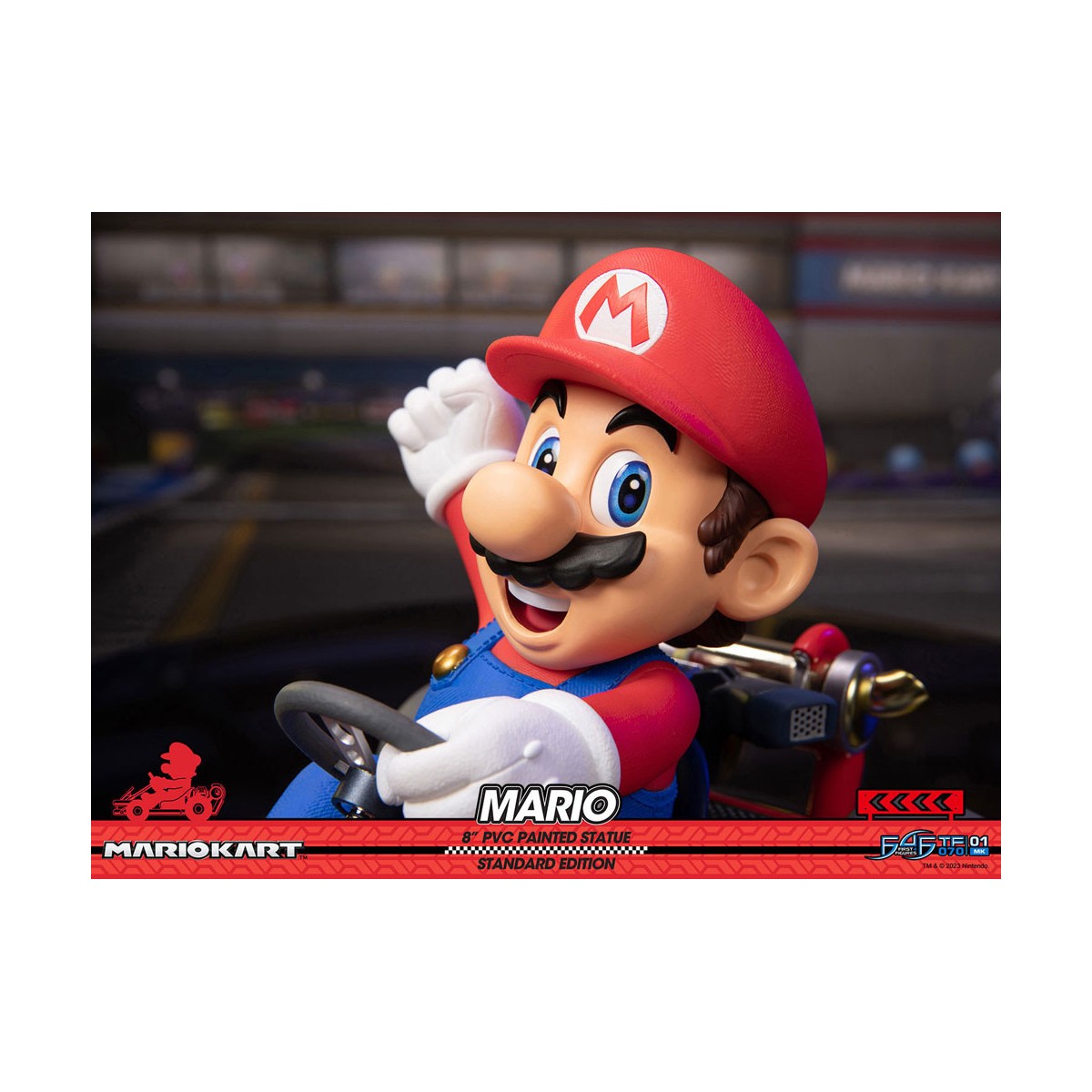 First 4 Figures - Mario Kart - MARIO Standard Edition Estatua de PVC