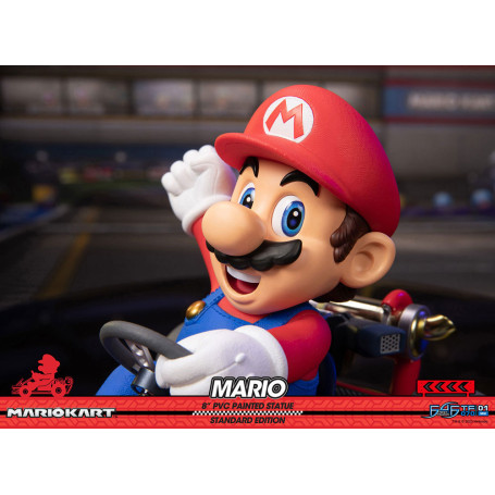 First 4 Figures - Mario Kart - MARIO Standard Edition Estatua de PVC