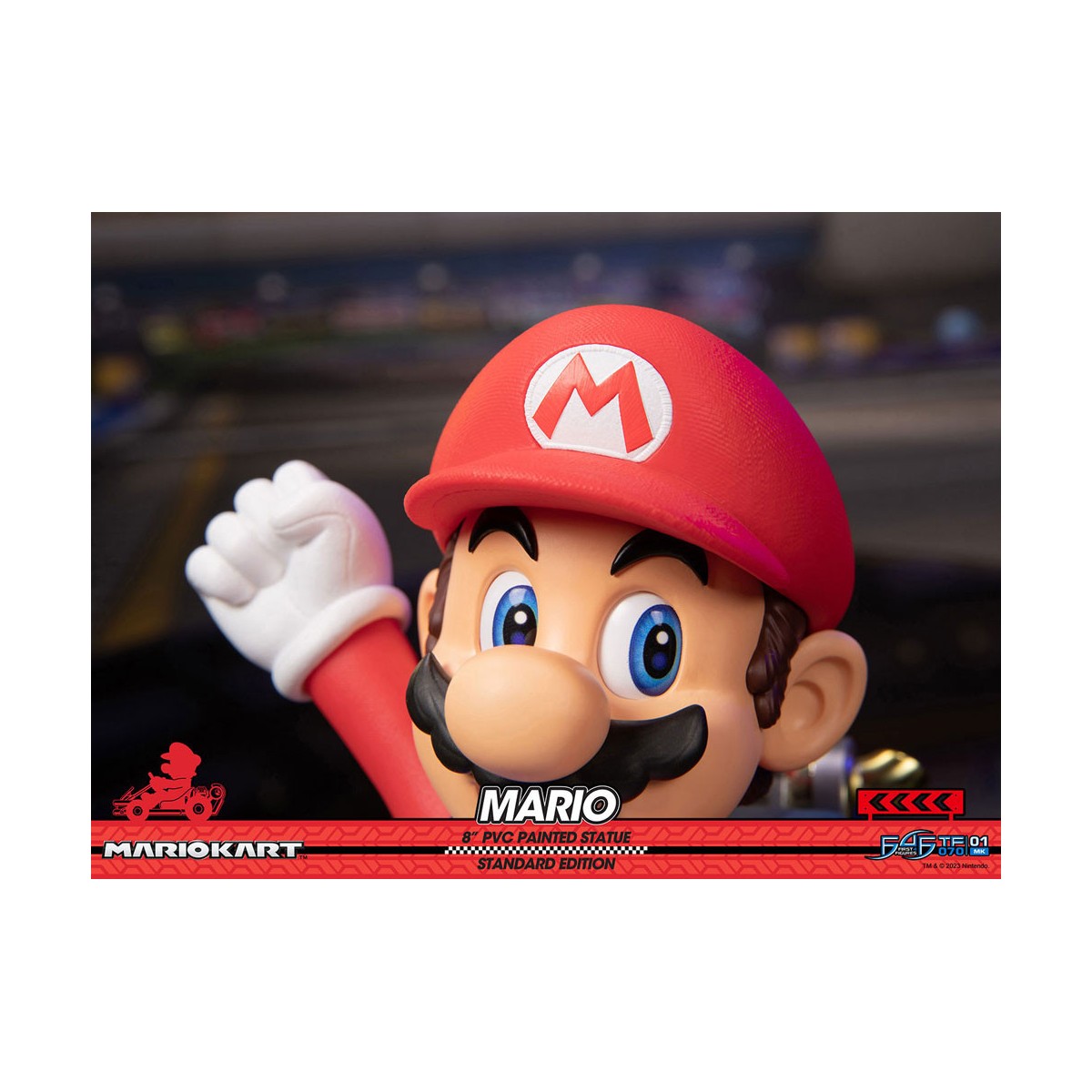 First 4 Figures - Mario Kart - MARIO Standard Edition Estatua de PVC
