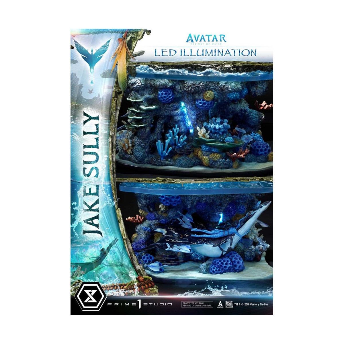 Prime 1 Studio - Jake Sully Bonus Version - Avatar: La forma del agua