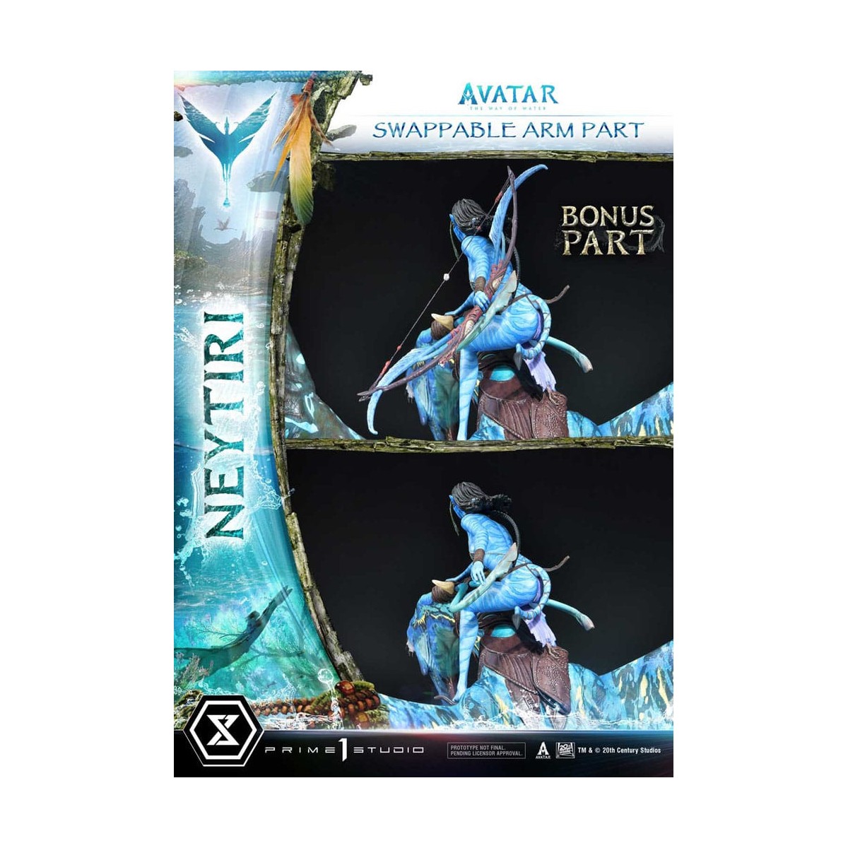 Prime 1 Studio - Neytiri Bonus Version - Avatar: La forma del agua