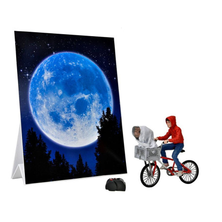 Neca - E.T. The Extra Terrestrial- Elliott y E.T. en bicicleta
