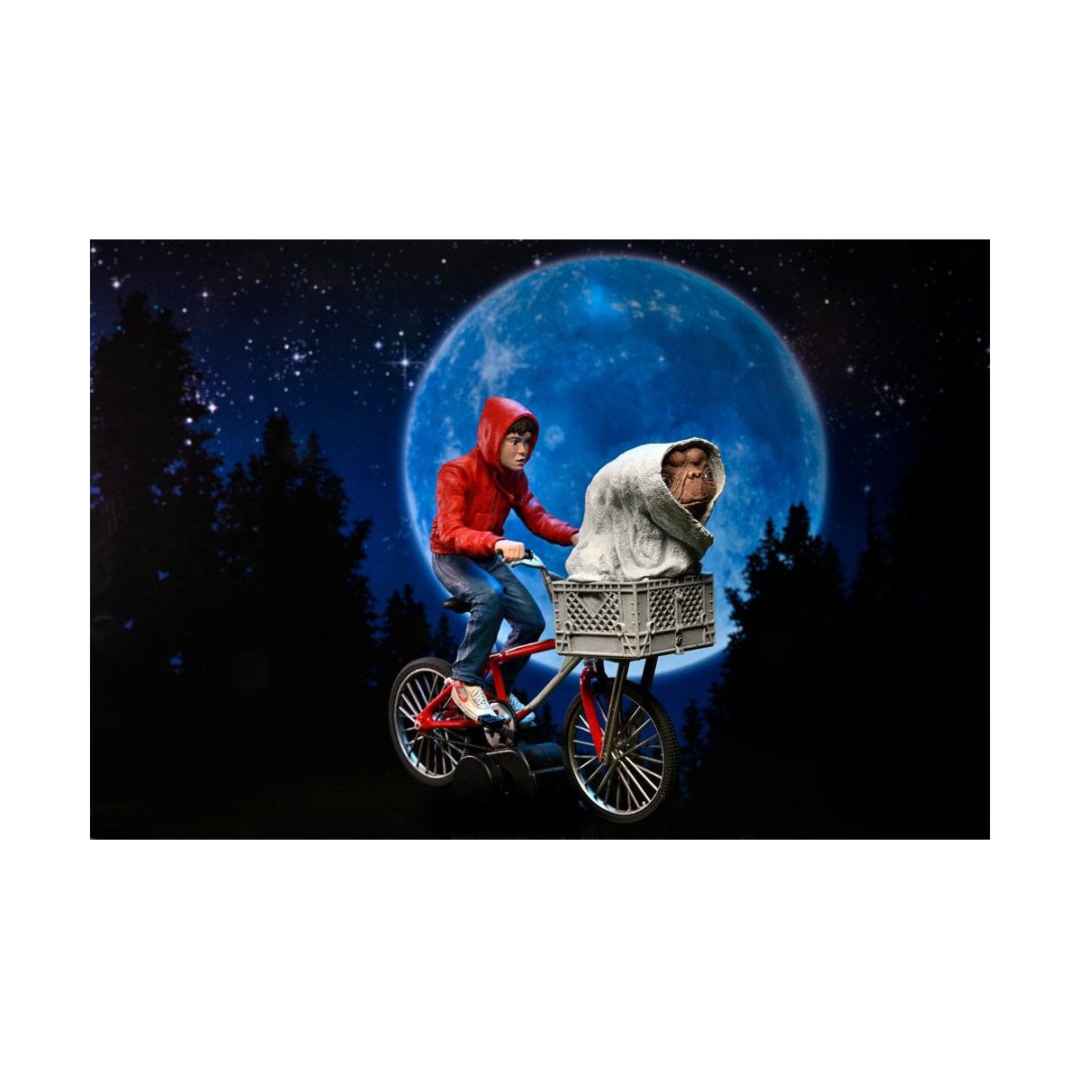 Neca - E.T. The Extra Terrestrial- Elliott y E.T. en bicicleta