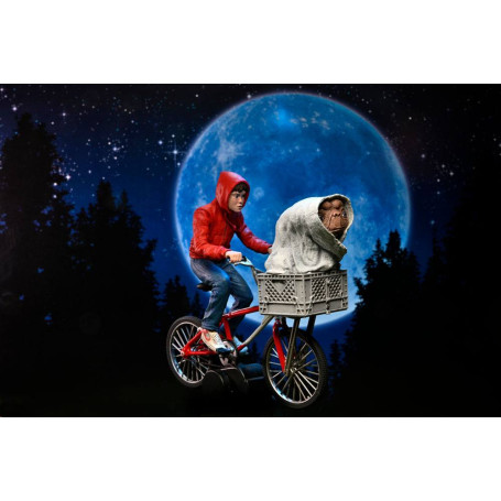Neca - E.T. The Extra Terrestrial- Elliott y E.T. en bicicleta
