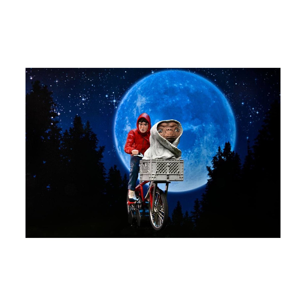 Neca - E.T. The Extra Terrestrial- Elliott y E.T. en bicicleta