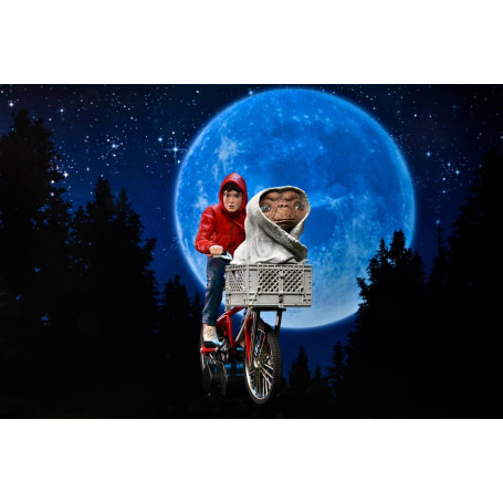 Neca - E.T. The Extra Terrestrial- Elliott y E.T. en bicicleta