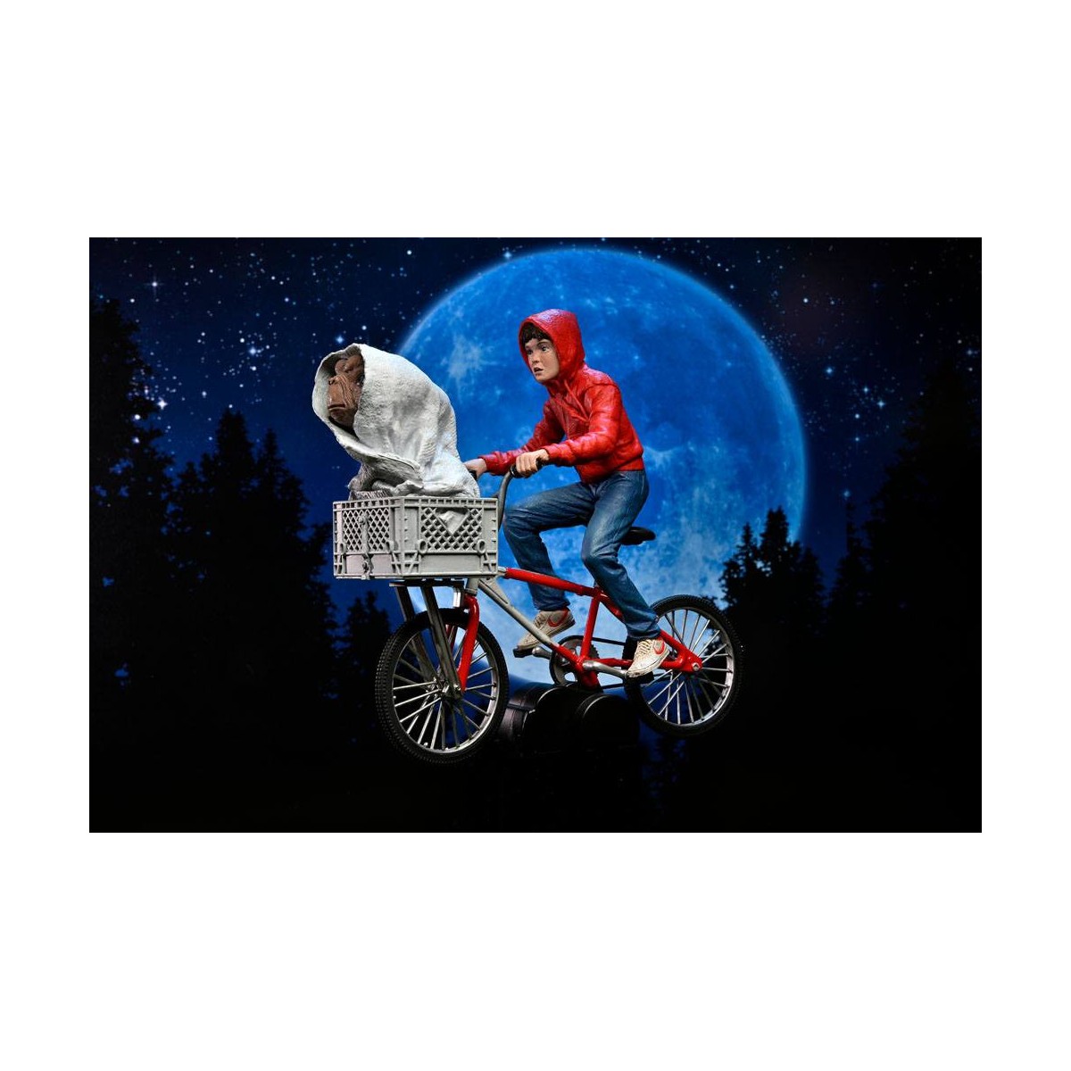 Neca - E.T. The Extra Terrestrial- Elliott y E.T. en bicicleta