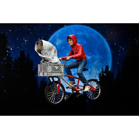 Neca - E.T. The Extra Terrestrial- Elliott y E.T. en bicicleta