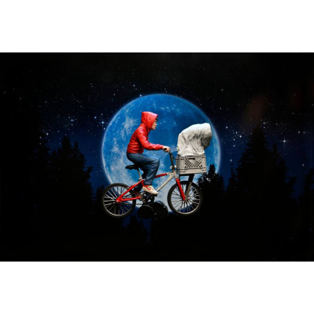 Neca - E.T. The Extra Terrestrial- Elliott y E.T. en bicicleta
