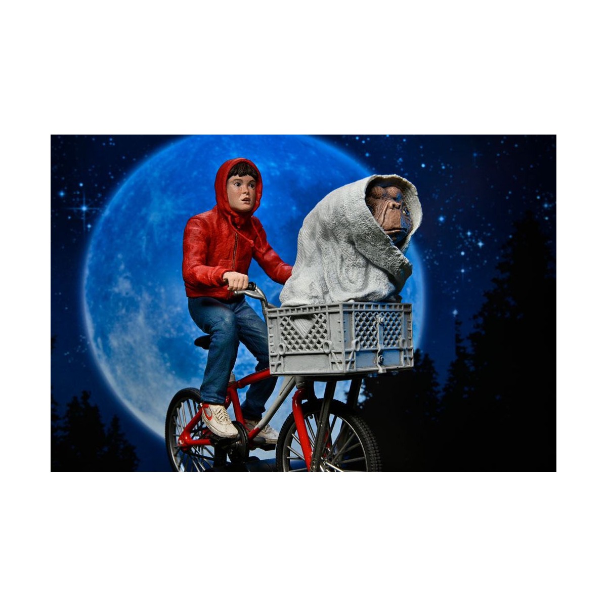 Neca - E.T. The Extra Terrestrial- Elliott y E.T. en bicicleta