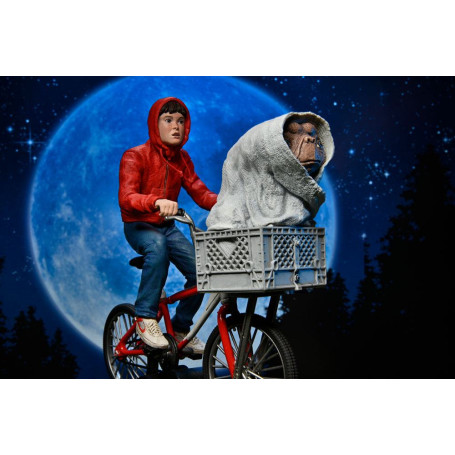 Neca - E.T. The Extra Terrestrial- Elliott y E.T. en bicicleta