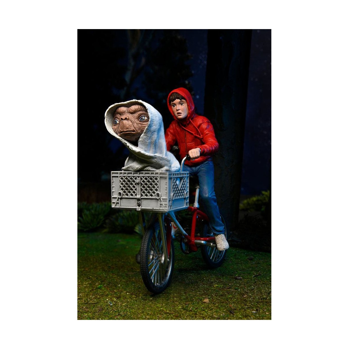 Neca - E.T. The Extra Terrestrial- Elliott y E.T. en bicicleta
