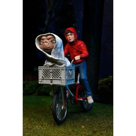 Neca - E.T. The Extra Terrestrial- Elliott y E.T. en bicicleta
