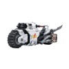 JoyToy Marines Espaciales - Cicatrices Blancas - Moto de Combate Patrón Raider 1/18 - Warhammer 40K