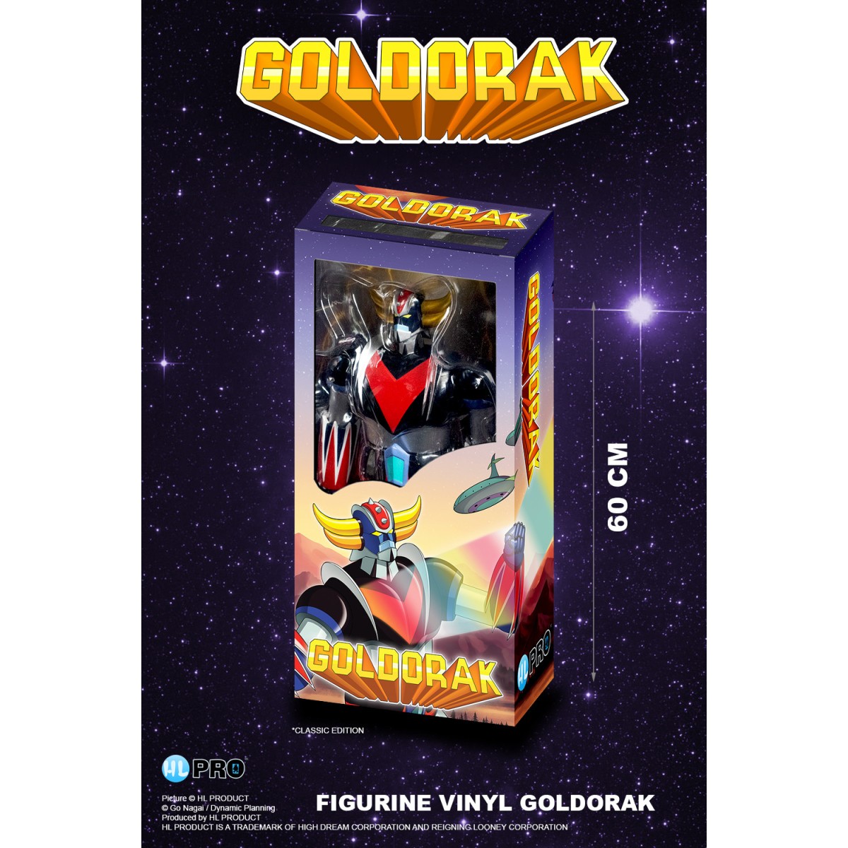 HL Pro - Goldorak Classic 60cm (Logo francés)