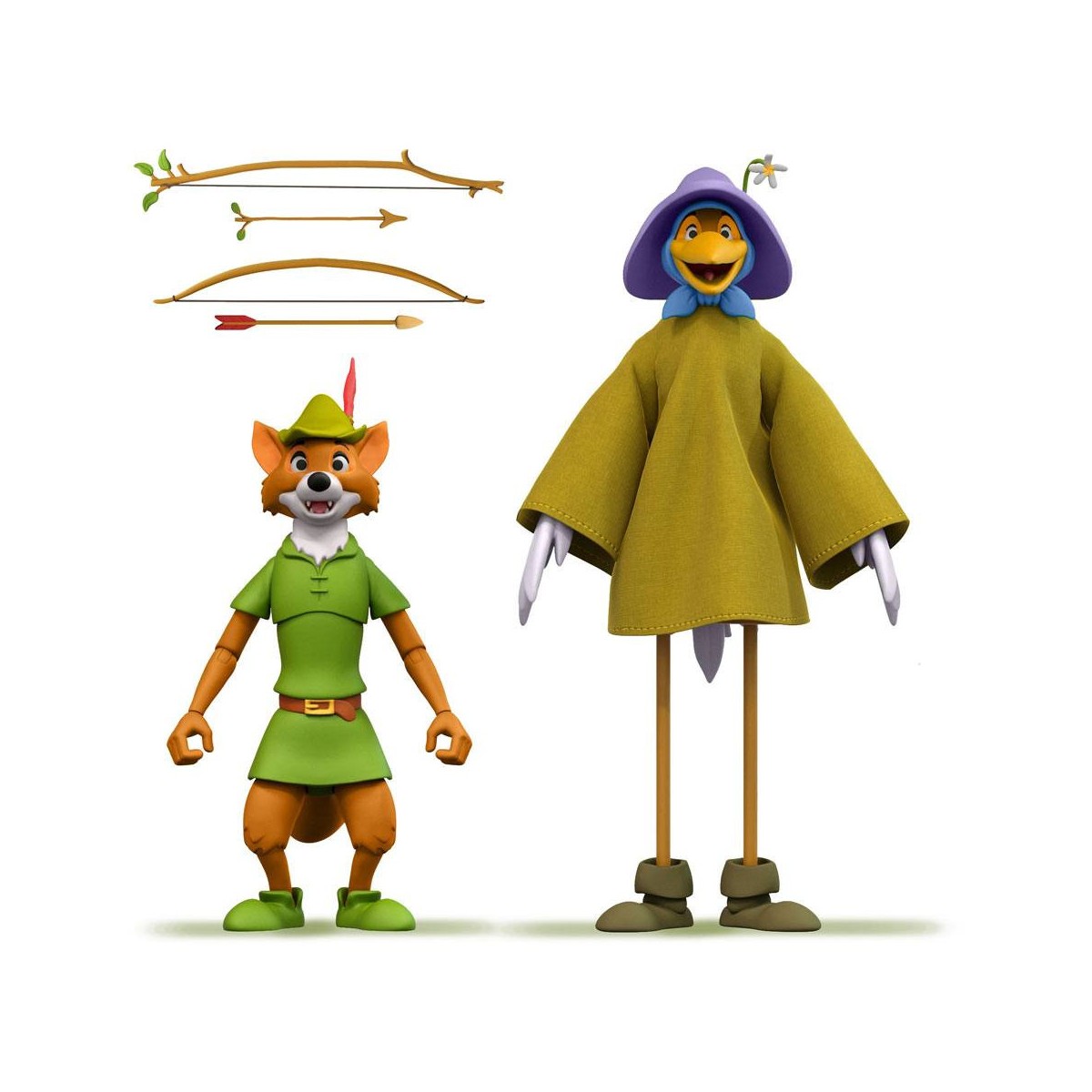 Super 7 Disney - Robin Hood - Ultimates Disfraz de Cigüeña Robin Hood