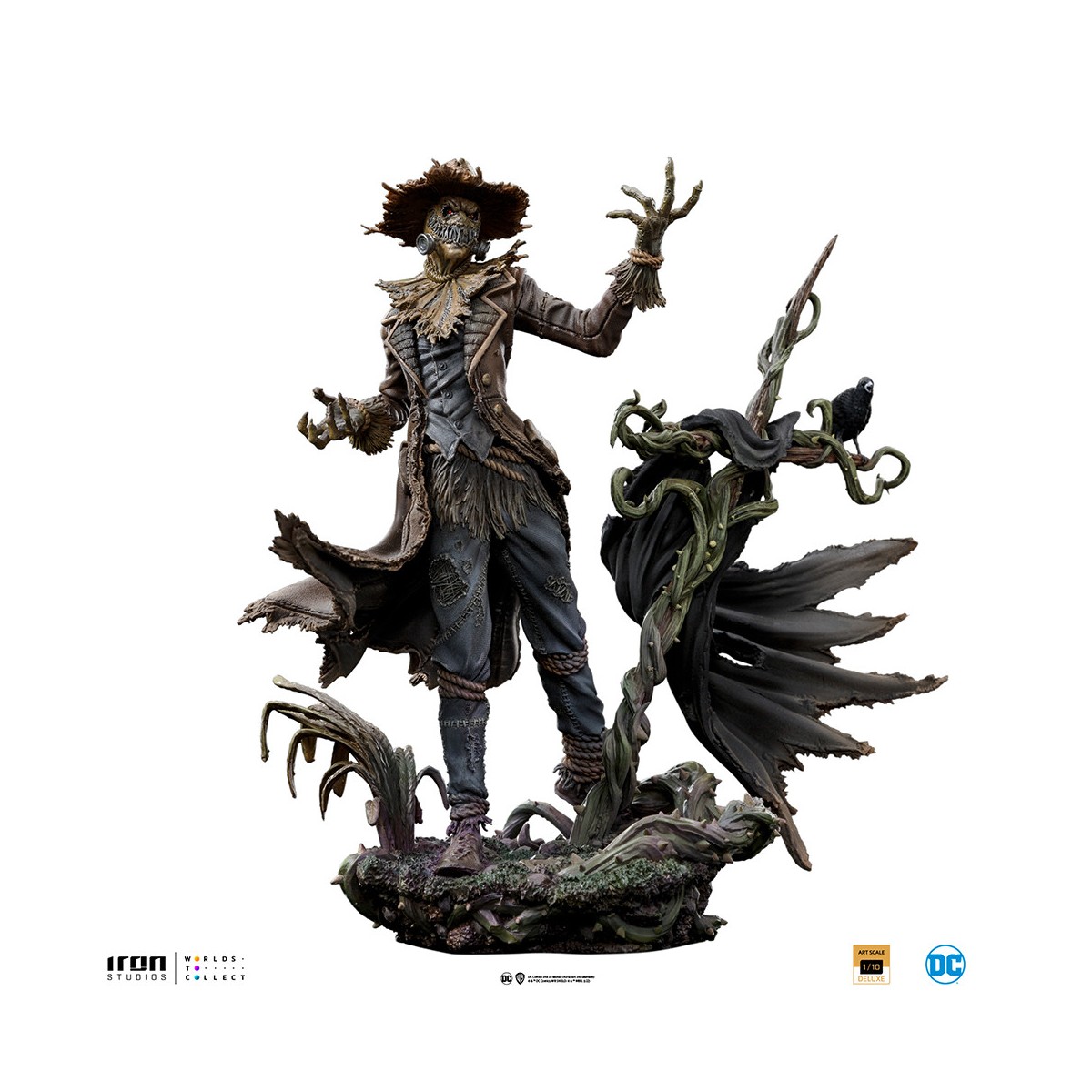 Iron Studios DC Comics - Espantapájaros Deluxe Art Scale 1/10 CCXP 2022 Exclusivo