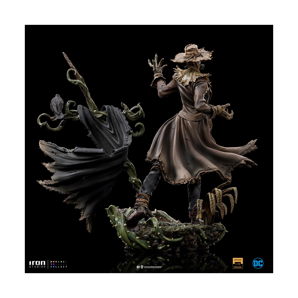 Iron Studios DC Comics - Espantapájaros Deluxe Art Scale 1/10 CCXP 2022 Exclusivo