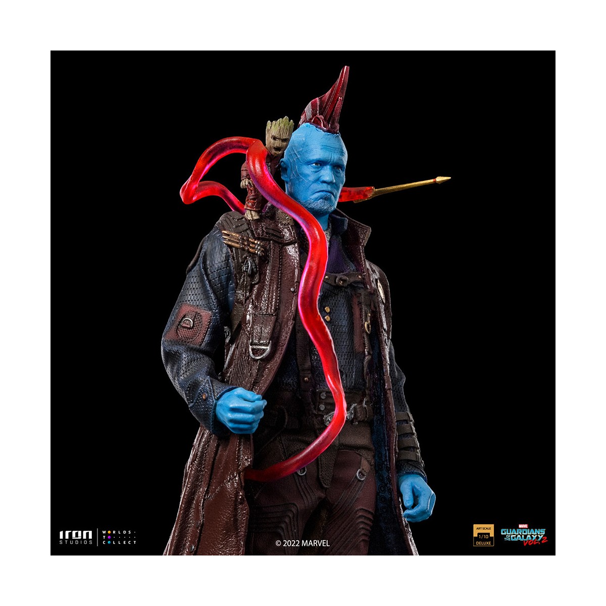 Iron Studios Marvel Comics - Guardianes de la Galaxia 2 - Yondu & Groot X 1/10 CCXP 2022 Exclusivo
