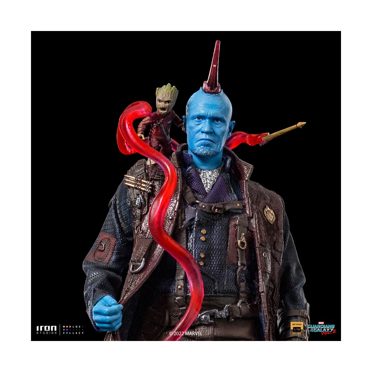 Iron Studios Marvel Comics - Guardianes de la Galaxia 2 - Yondu & Groot X 1/10 CCXP 2022 Exclusivo
