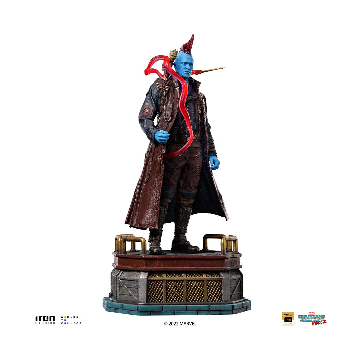 Iron Studios Marvel Comics - Guardianes de la Galaxia 2 - Yondu & Groot X 1/10 CCXP 2022 Exclusivo