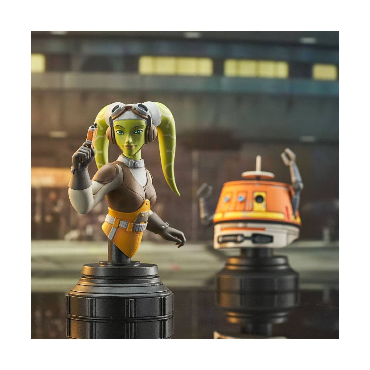 Gentle Giant - Hera & Chopper - Pack 2 bustos 1/6 Star Wars: Rebels