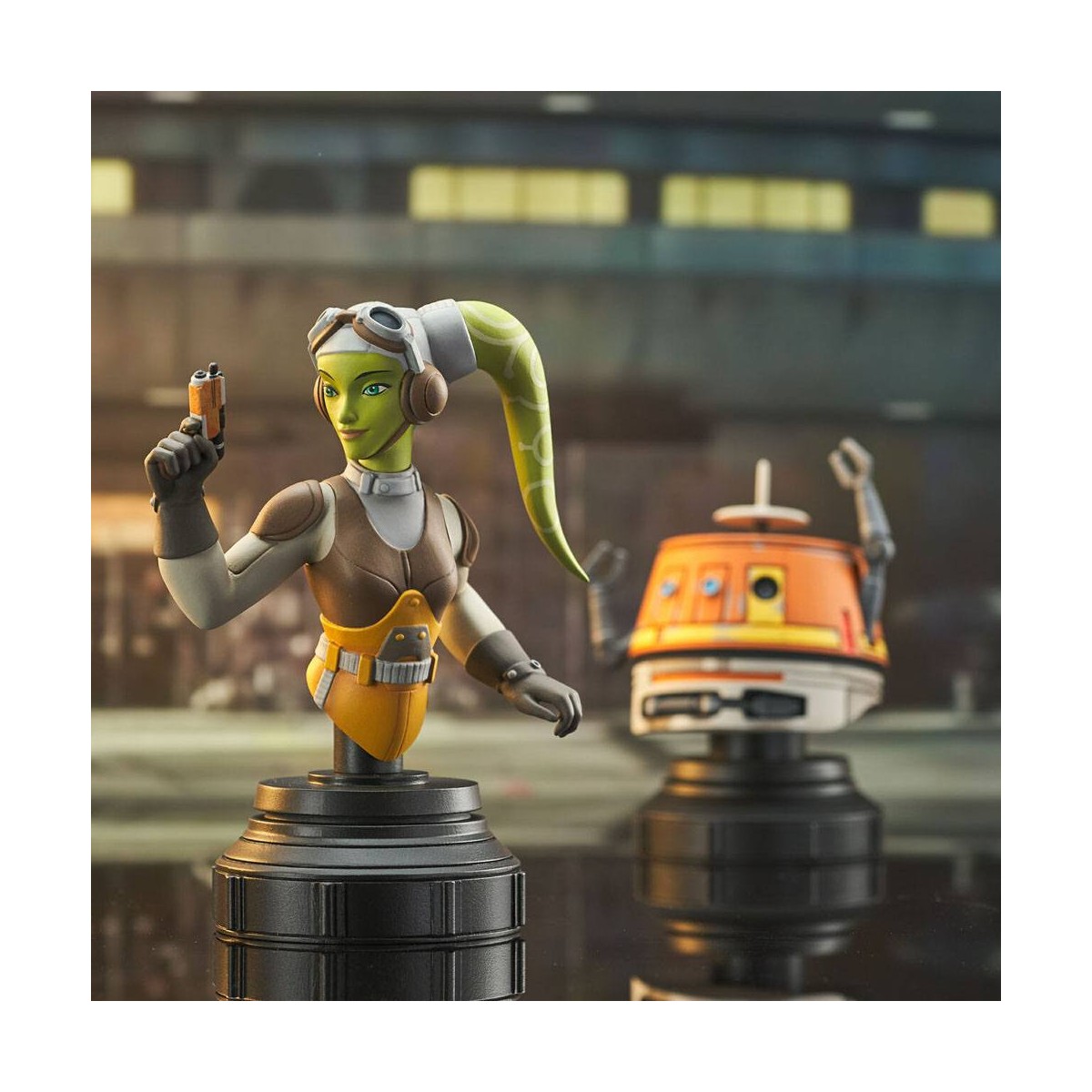 Gentle Giant - Hera & Chopper - Pack 2 bustos 1/6 Star Wars: Rebels
