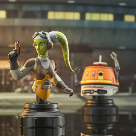 Gentle Giant - Hera & Chopper - Pack 2 bustos 1/6 Star Wars: Rebels