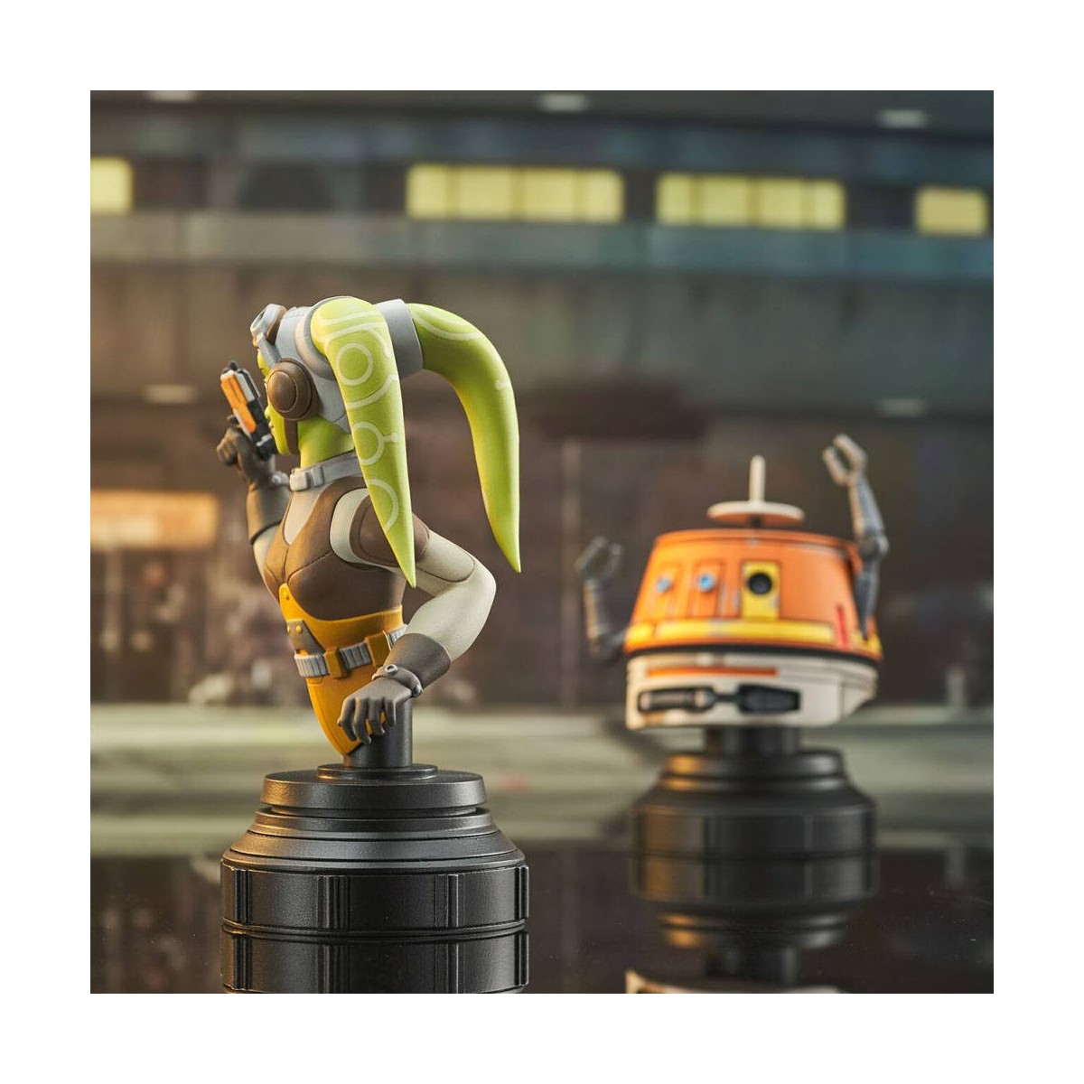 Gentle Giant - Hera & Chopper - Pack 2 bustos 1/6 Star Wars: Rebels