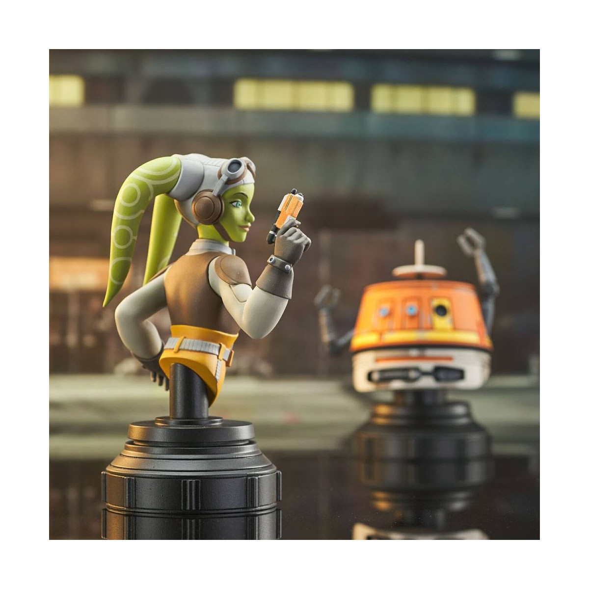 Gentle Giant - Hera & Chopper - Pack 2 bustos 1/6 Star Wars: Rebels
