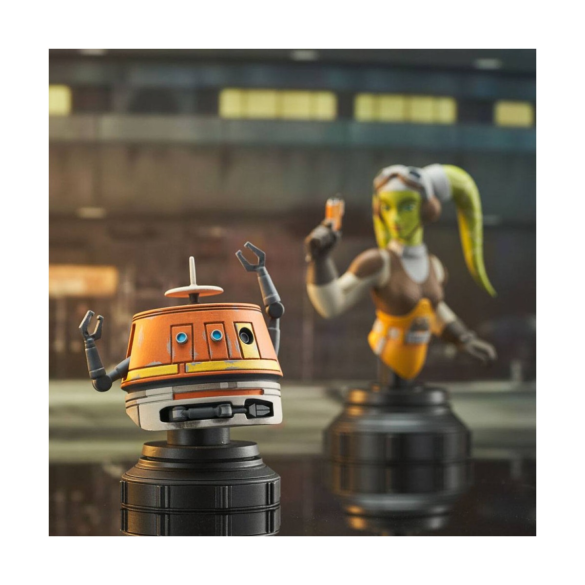 Gentle Giant - Hera & Chopper - Pack 2 bustos 1/6 Star Wars: Rebels