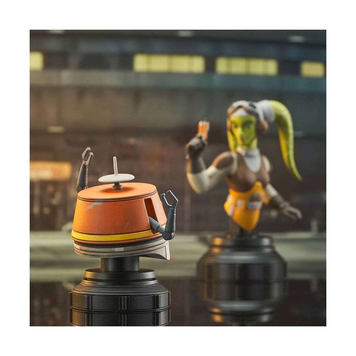 Gentle Giant - Hera & Chopper - Pack 2 bustos 1/6 Star Wars: Rebels
